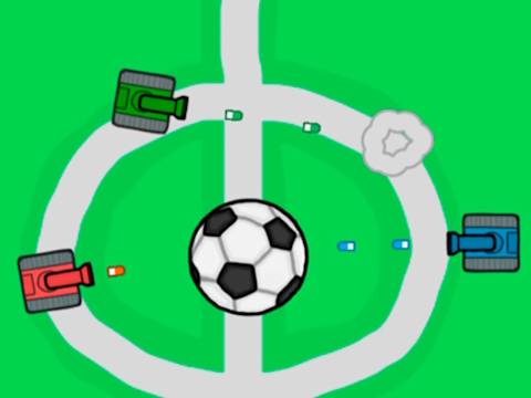 Igra Tank Soccer Battle 1 2 3 4 Igralec  spletu