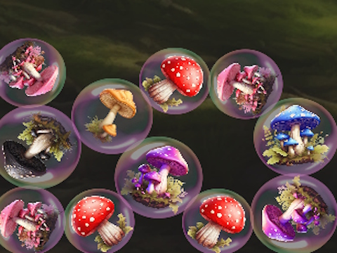 Igra Mergemushrooms: 2048! spletu