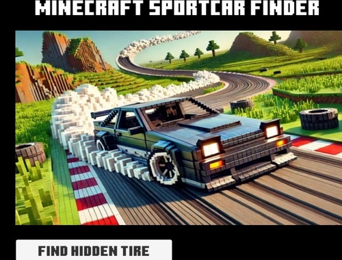 Igra Minecraft Sportcar Finder spletu