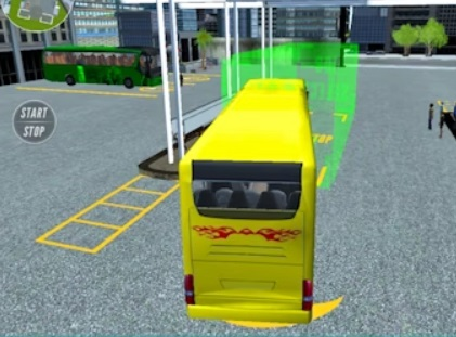 Igra Simulator voznika avtobusa 3D  spletu