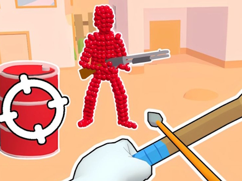 Igra Stickman Archer: Streljanje puščic pri Redsu  spletu