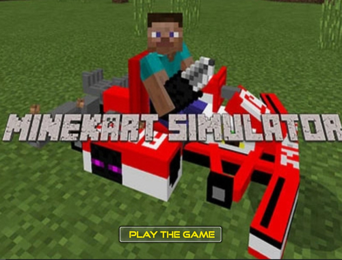 Igra Minekart simulator spletu