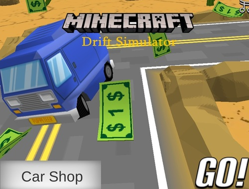 Igra Minecraft Drift Simulator spletu