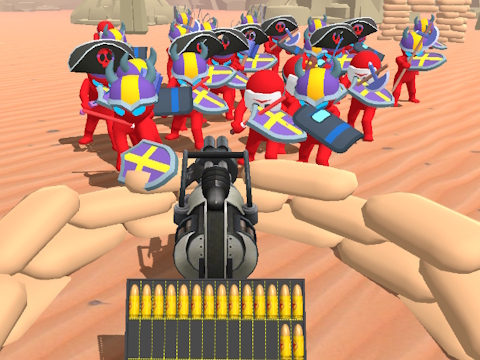Igra Bullet Army Run spletu