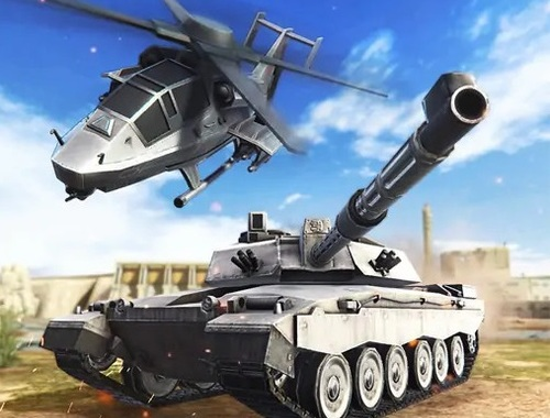 Igra Strategija vojne. Tanki in helikopterji  spletu
