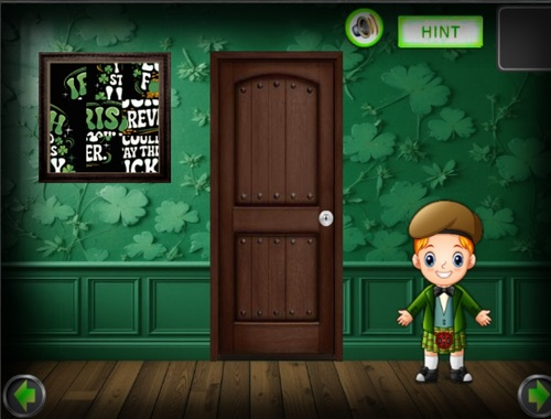 Igra Angel St Patrick's Day Escape 4  spletu