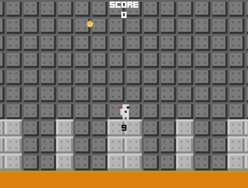 Igra Retro skakalec  spletu