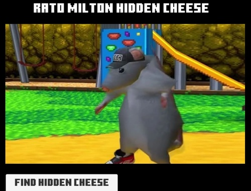 Igra Rato Milton skriti sir  spletu