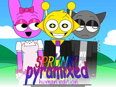 Igra Sprinki Pyramixed: Human Edition  spletu