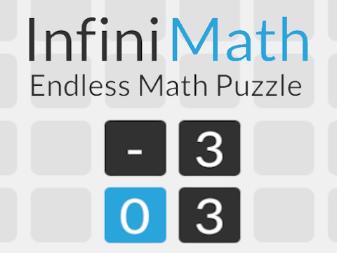 Igra Infini matematična neskončna matematična uganka  spletu