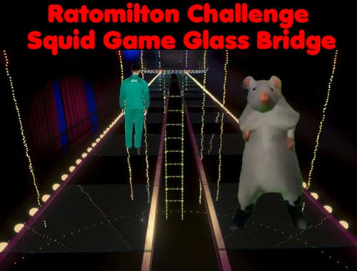Igra Rato Milton Challenge Squid Game Glass Bridge  spletu