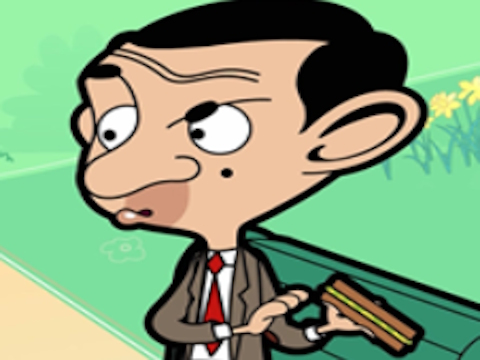 Igra G. Bean drsna sestavljanka  spletu