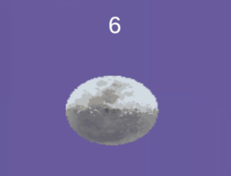Igra Moon Clicker  spletu