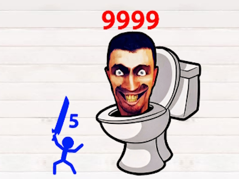 Igra Stickman Hero Skibidi Tower obramba  spletu