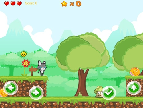 Igra Baby Cat Adventure  spletu