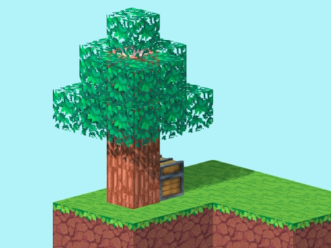 Igra Skyblock 3D: preživetje  spletu