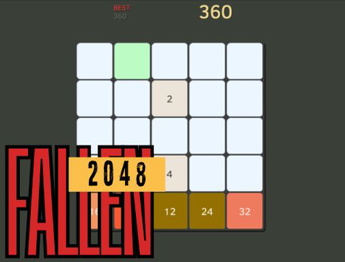 Igra Padlo 2048  spletu