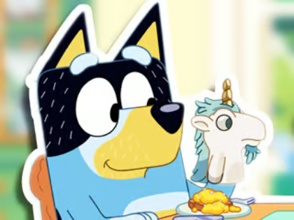 Igra Sestavljanka sestavljanke: čas igrače Bluey  spletu
