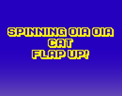 Igra Spinning Oia oia mačka  spletu