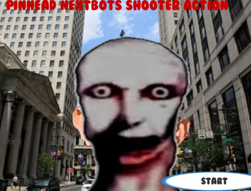 Igra Pinhead Nextbots strelec Action  spletu