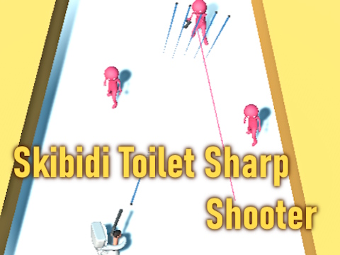 Igra SKIBIDI WC oster strelec  spletu
