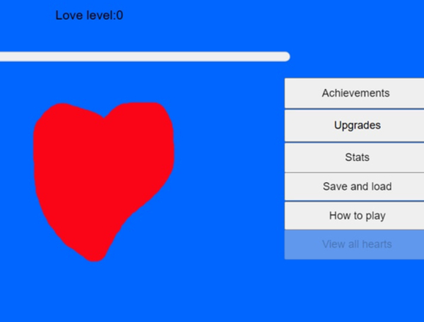 Igra Valentinovo Dan Clicker  spletu