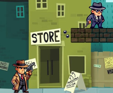 Igra Gangsters streljanje  spletu