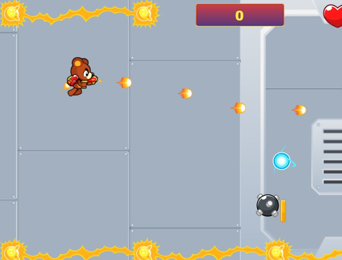 Igra Rocket Rush  spletu