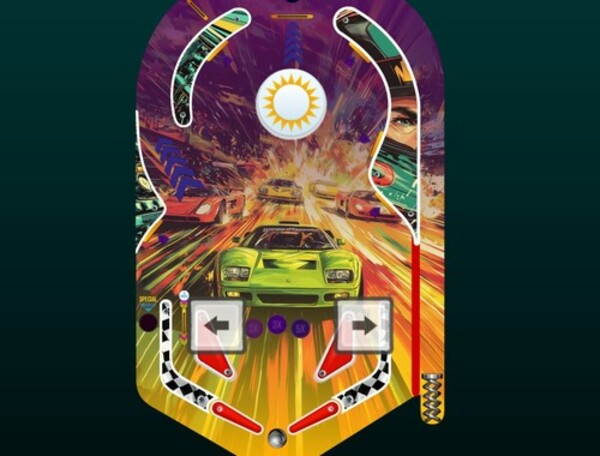 Igra Racing Pinball  spletu