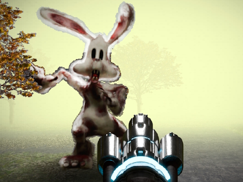 Igra ZOMBIE velikonočni zajčki  spletu