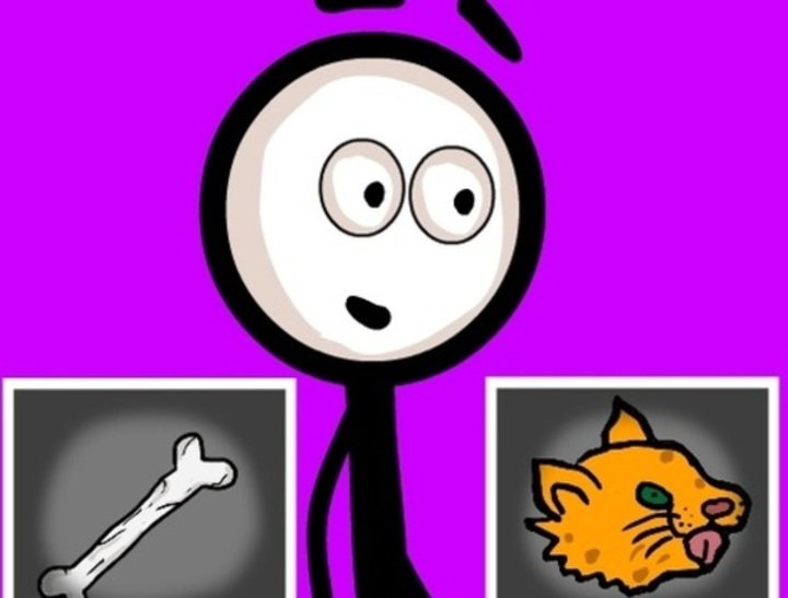 Igra Stickman izbira dejanja  spletu