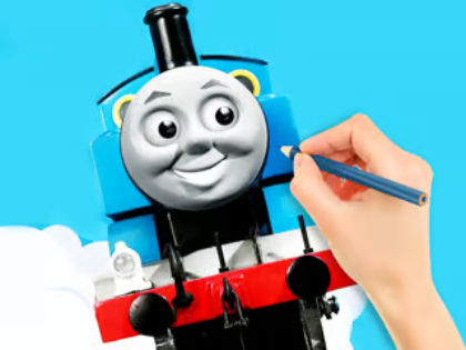 Igra Knjiga za barvanje: Thomas & Friends  spletu