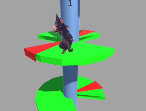 Igra Ratomilton Helix Jump  spletu