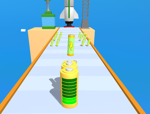 Igra Rocket Charge Run  spletu