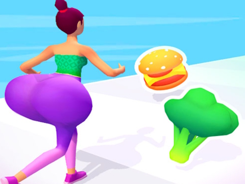 Igra Twerk! Telesna dirka 3d  spletu