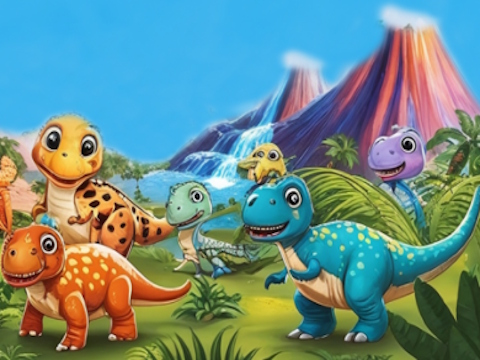 Igra Baby Dino Planet  spletu