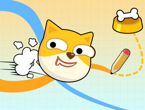 Igra Doge Rush Draw Home Puzzle  spletu