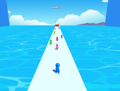 Igra Stickman Collect Run  spletu