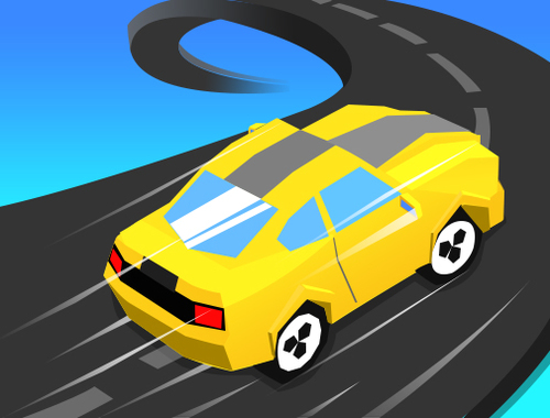 Igra Merge Racer Stunts Car  spletu