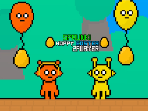 Igra Sprinki Happy Easter 2player  spletu