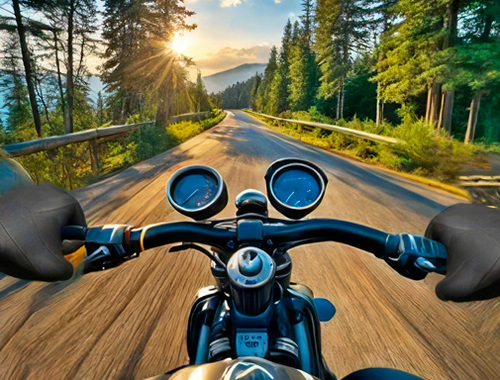 Igra Motociklistični dirkač: cestna groza  spletu