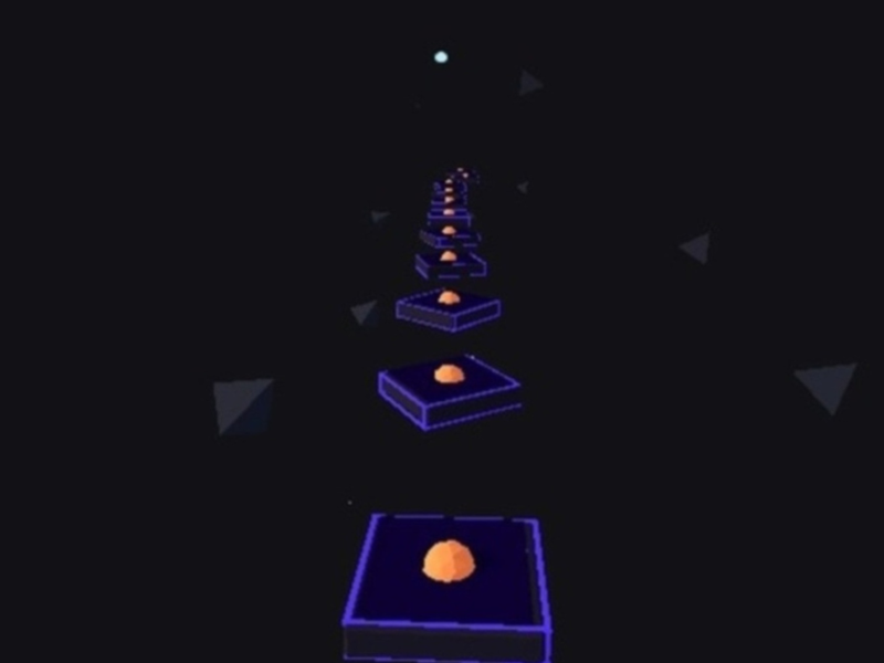 Igra TILES HOP BALL MUSIC  spletu