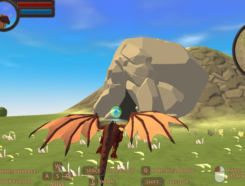 Igra Dragon Simulator 3D  spletu