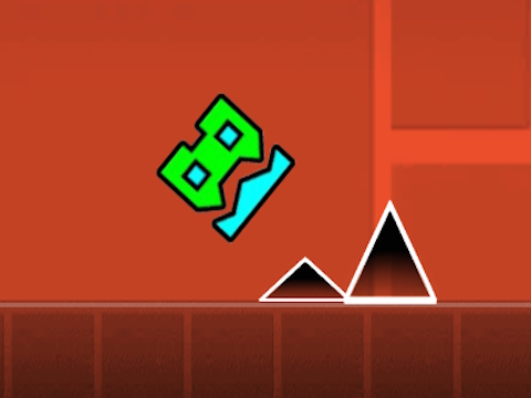 Igra Geometry Dash Skok  spletu