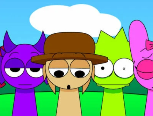 Igra Sprinki Pyramixed - Končne animacije  spletu
