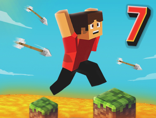 Igra Blok Parkour 7  spletu