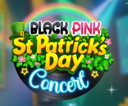 Igra Črno roza sv. Koncert Patricks Day  spletu