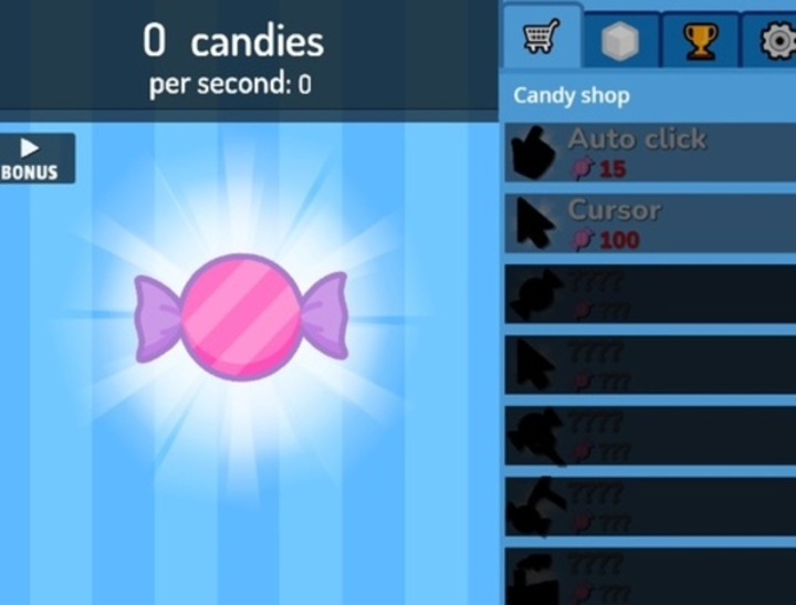 Igra Candy Clicker 2  spletu
