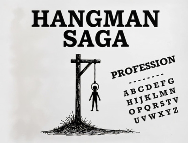 Igra Hangman saga  spletu