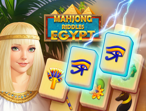 Igra Mahjong Riddles: Egipt  spletu
